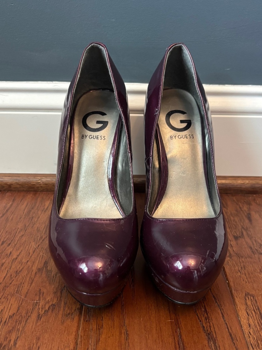 Purple G by Guess Platform Pumps